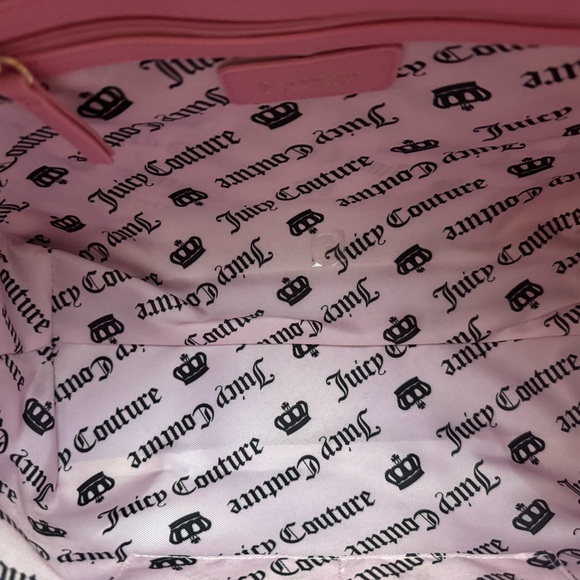 Juicy Couture Pink and Mint Strawberry Tote with Bow - Picture 11 of 11